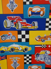 Motor auto kinderbehang