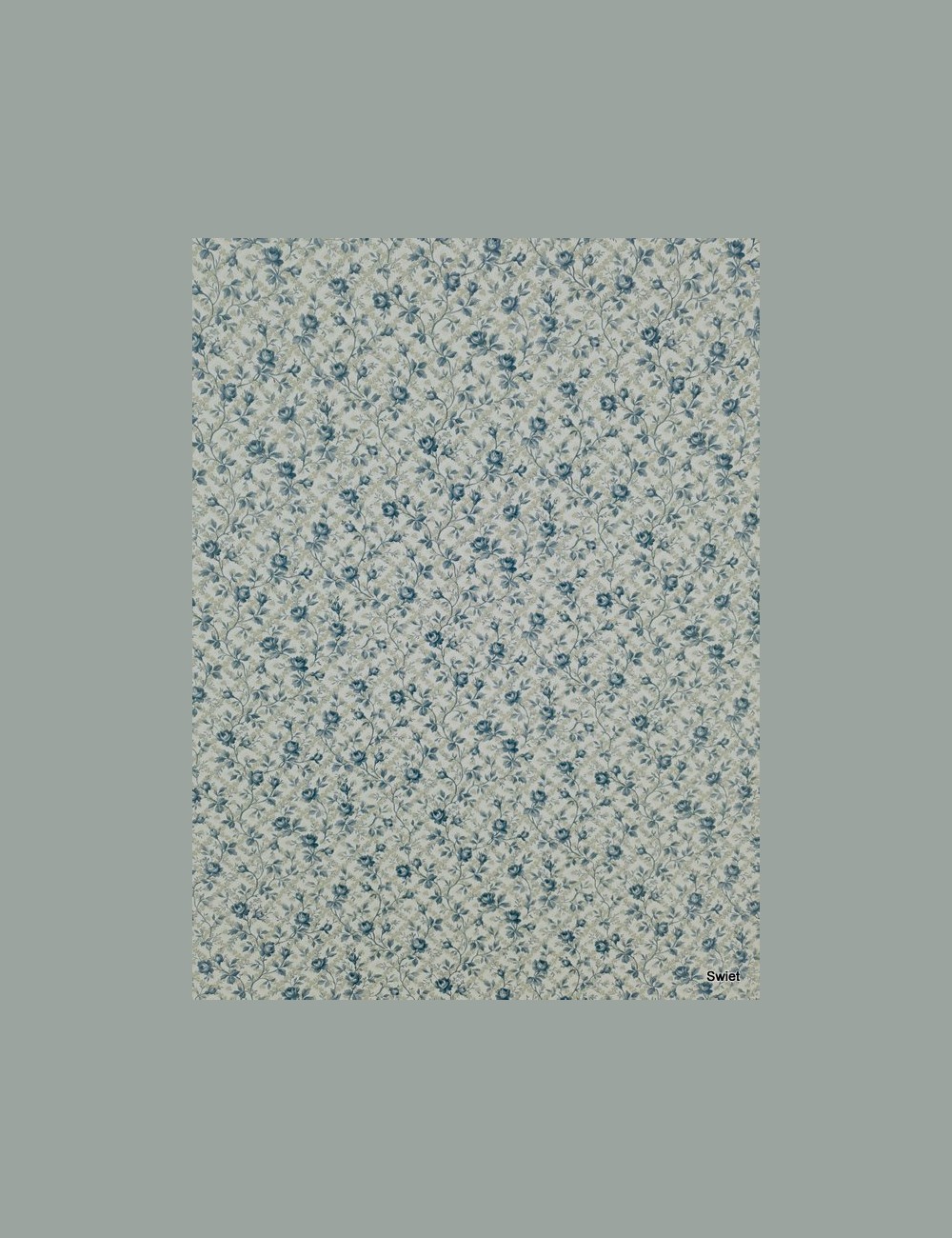 Jeansblauwe bloemetjes