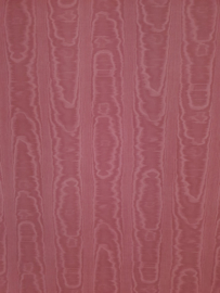 Oud roze moiree vinyl behang