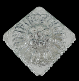 Vintage glazen plafonniere