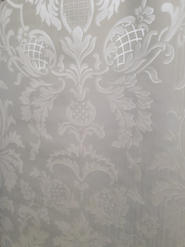 Barok groen behang