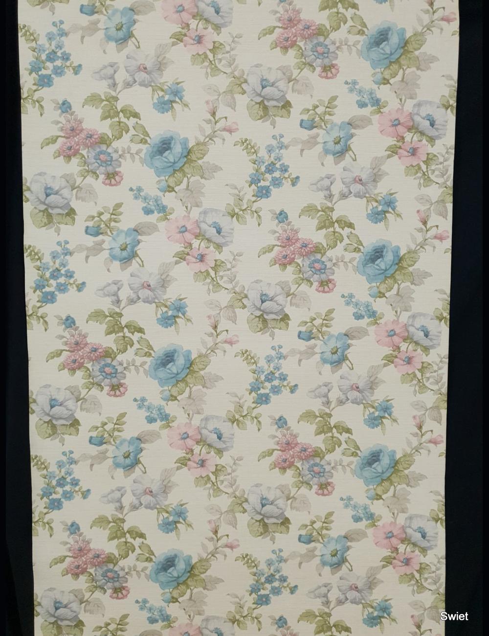60s pastel bloemen