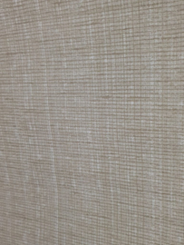 Beige textiellook jutelook behang