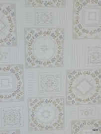 Vintage 50s  tegelbehang