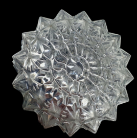 Vintage stervormige glazen plafonniere