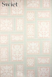 Fifties pastel kleur behang
