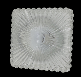 Vintage glazen plafonniere