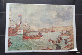 Landing van Prins Willem III bij Brixham, 1688