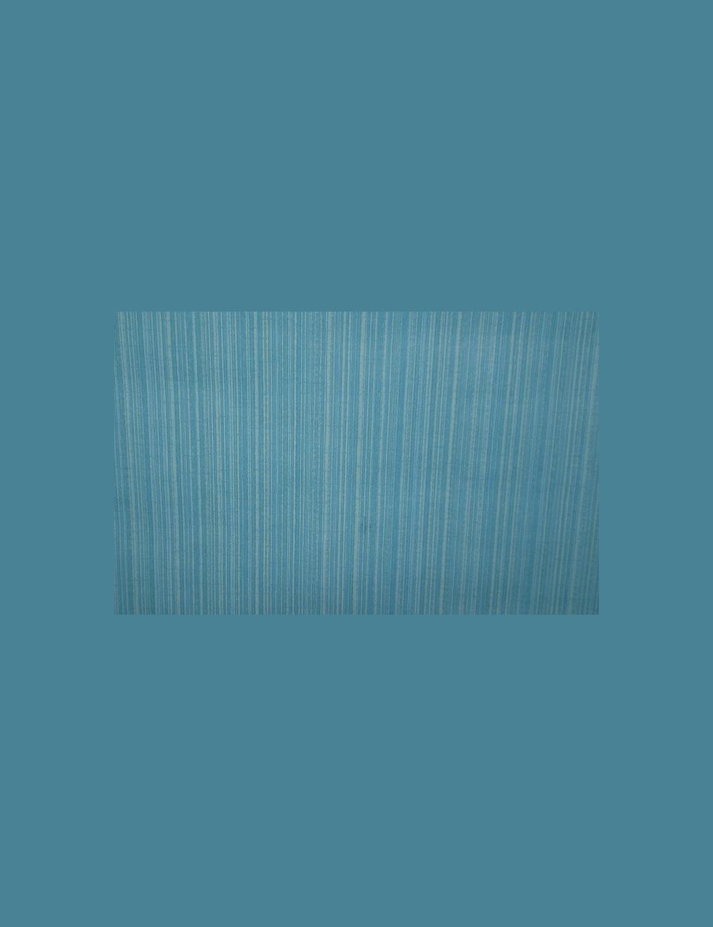 Blauw streepjesbehang
