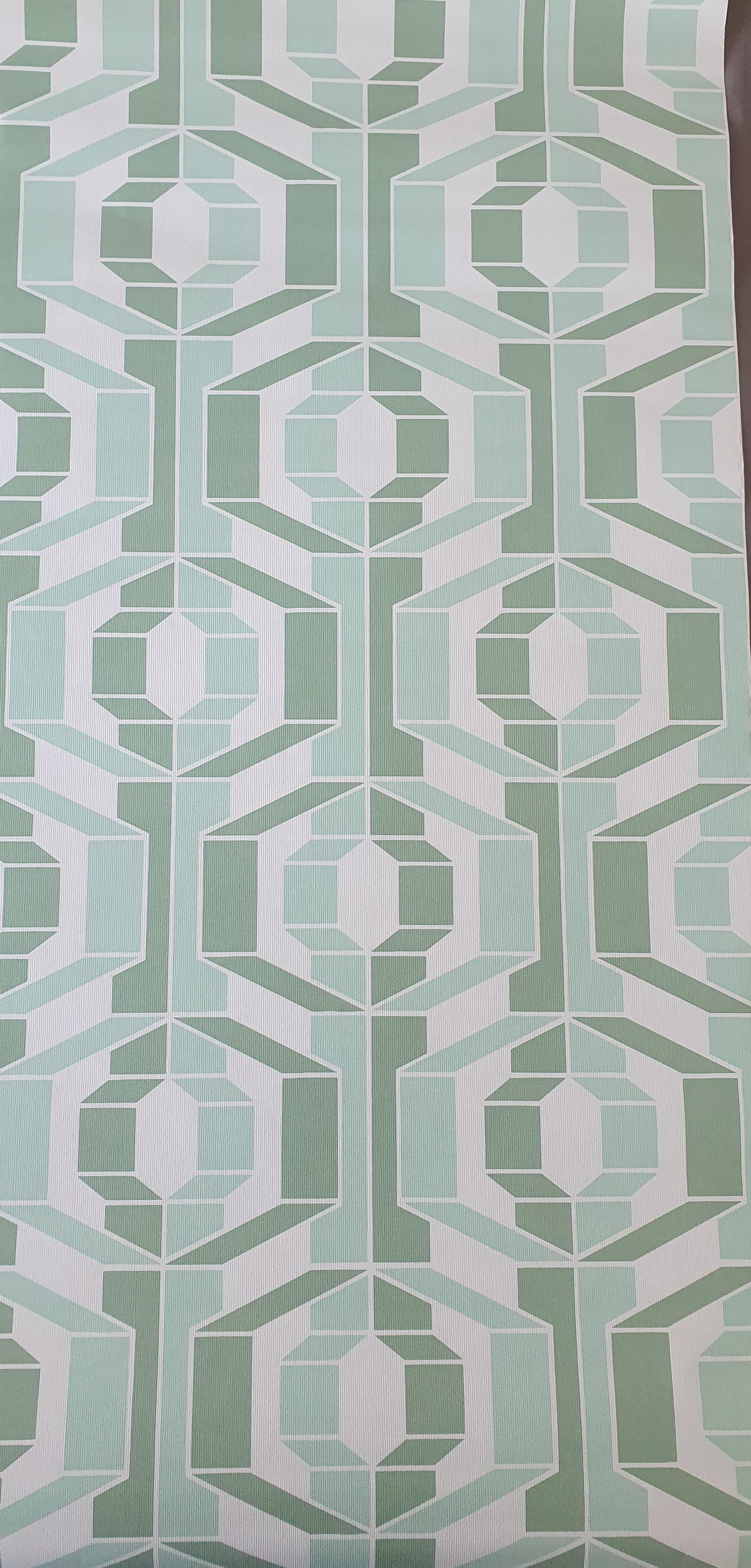 Geometrisch vintage behang