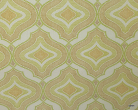 Symmetrisch vintage behang