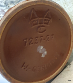West Germany vintage keramiek vaas