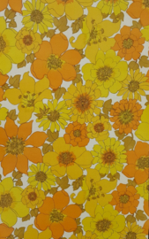 Bloemen behang