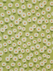 Seventies bloemen behang