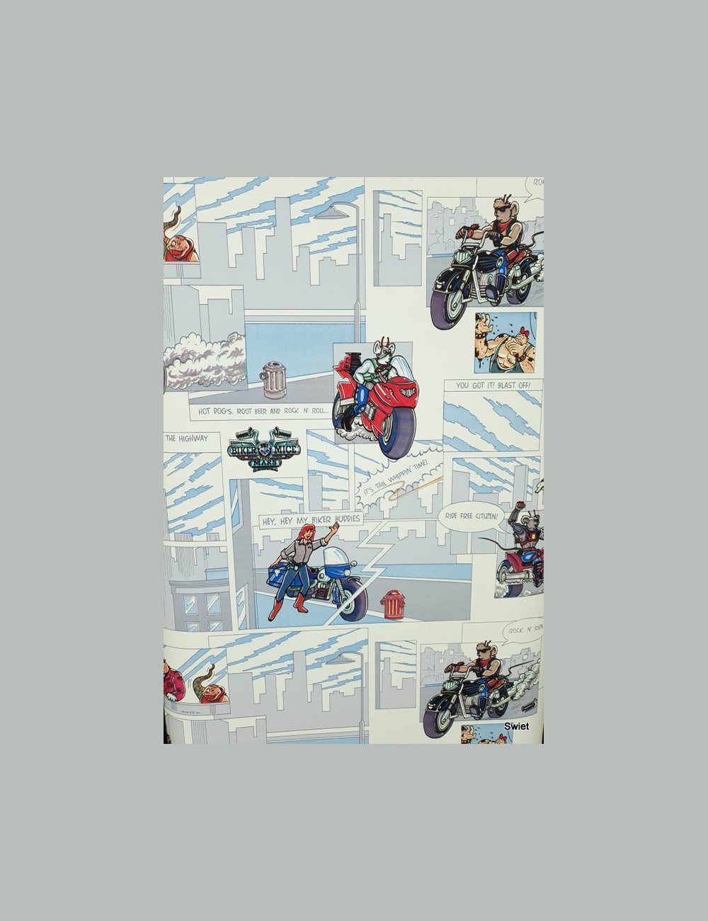 Biker behang