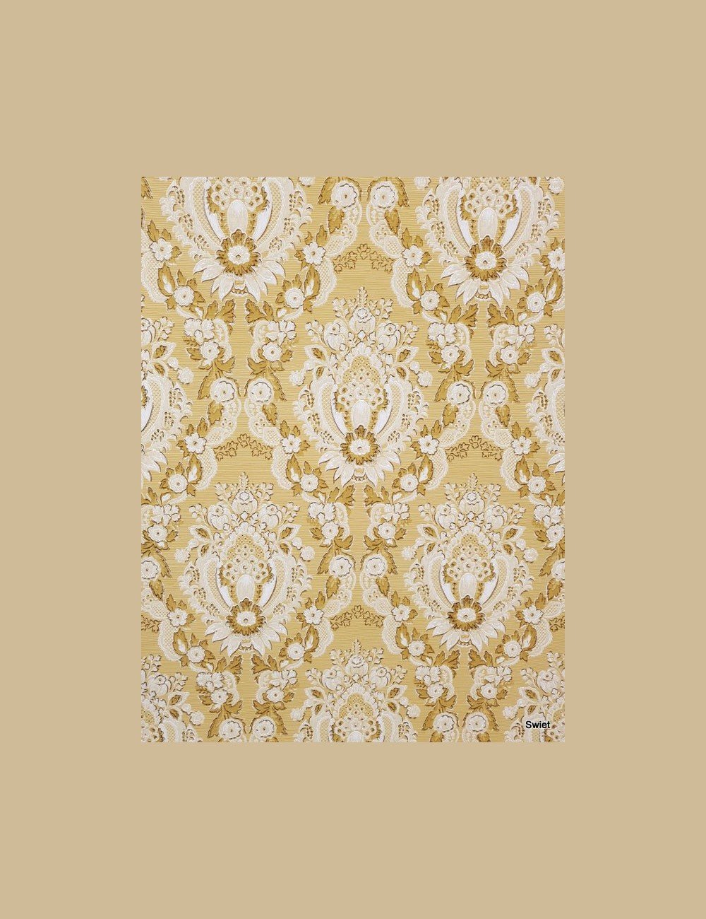 Vintage barok behangpapier