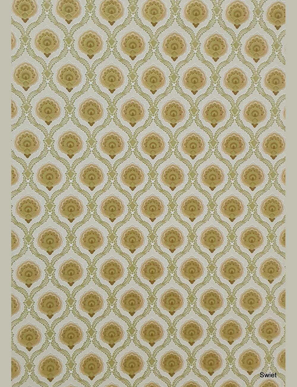 Ornament in goudgroen