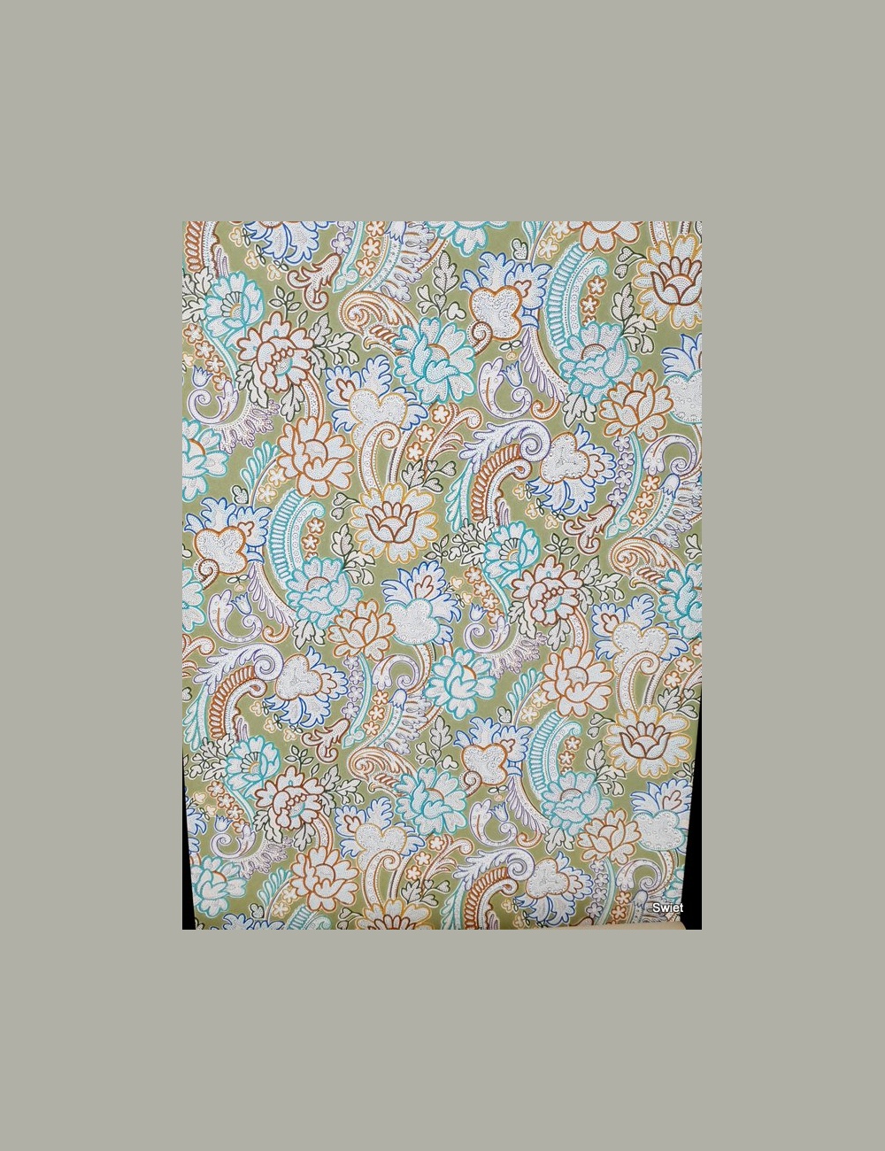 Vrolijk bloemen behang