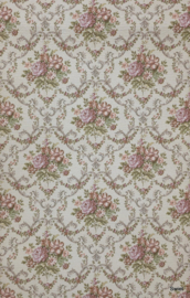 Barok bloemen behang