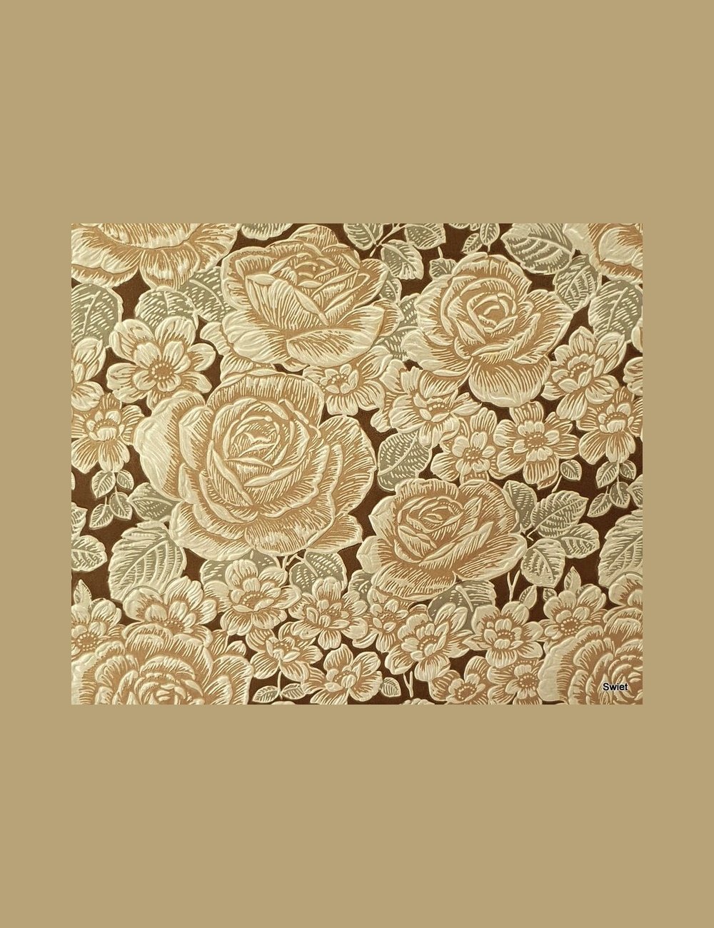 Mooi bloemenbehang