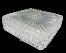 Vintage glazen plafonniere