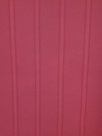 Rood gestreept behang