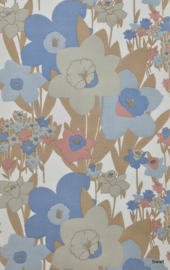 Flower power behang