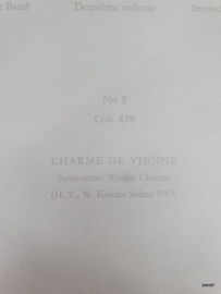 Vintage rozenposter, Charme de Vienne