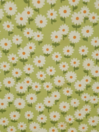Seventies bloemen behang