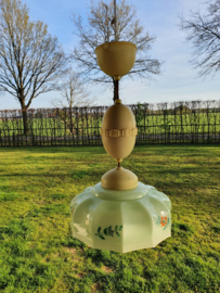Vintage glazen hanglamp