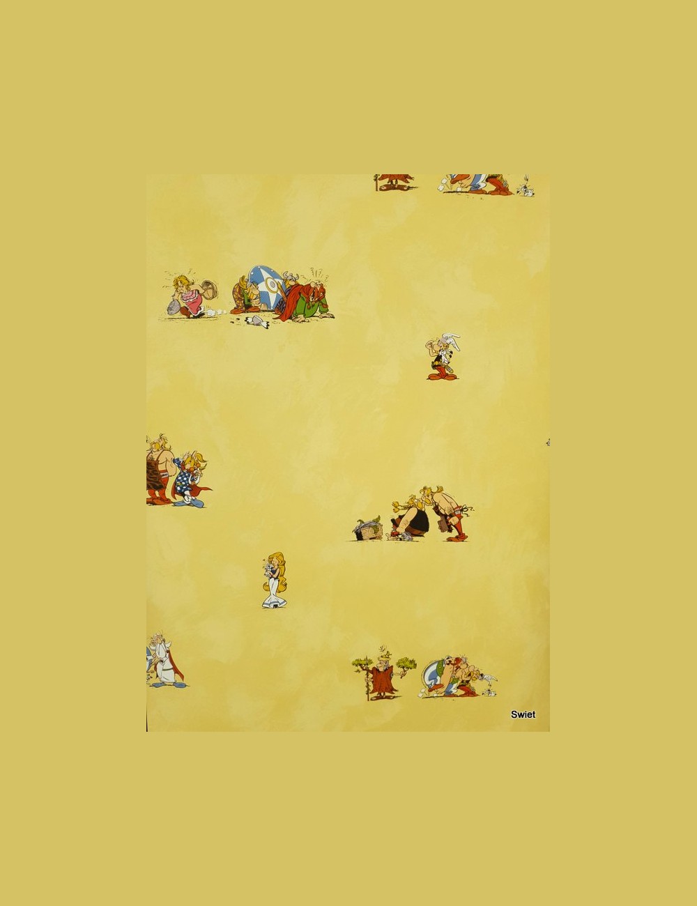 Asterix en Obelisk behang