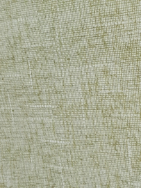Groen wit vintage jutelook behang