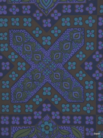 Vintage paars behang