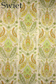 Paisley motief behang