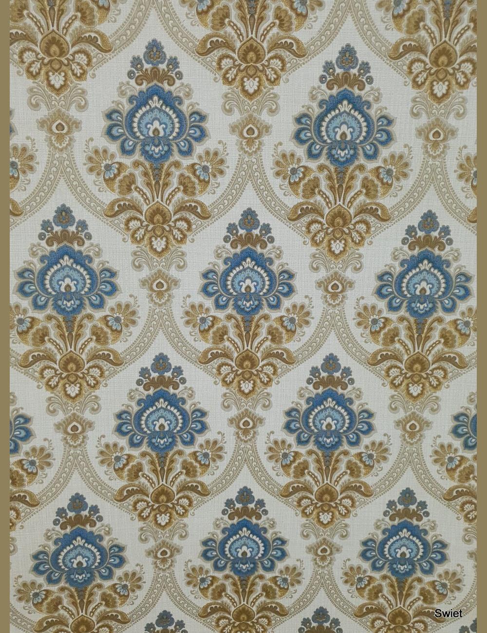 Blauw klassieke barok