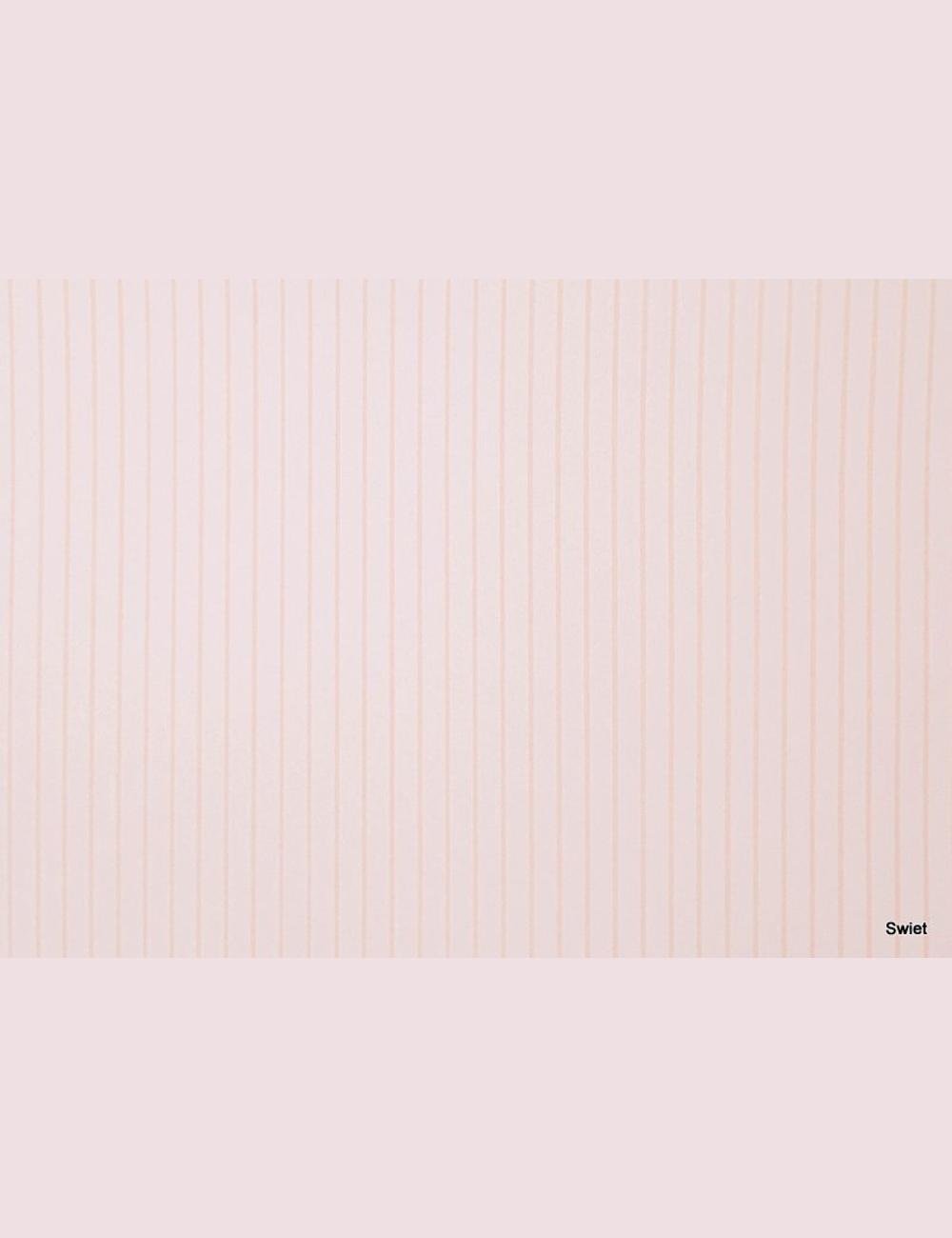 Gestreept roze behang