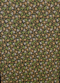 Mini bloemetjes en takjes behang