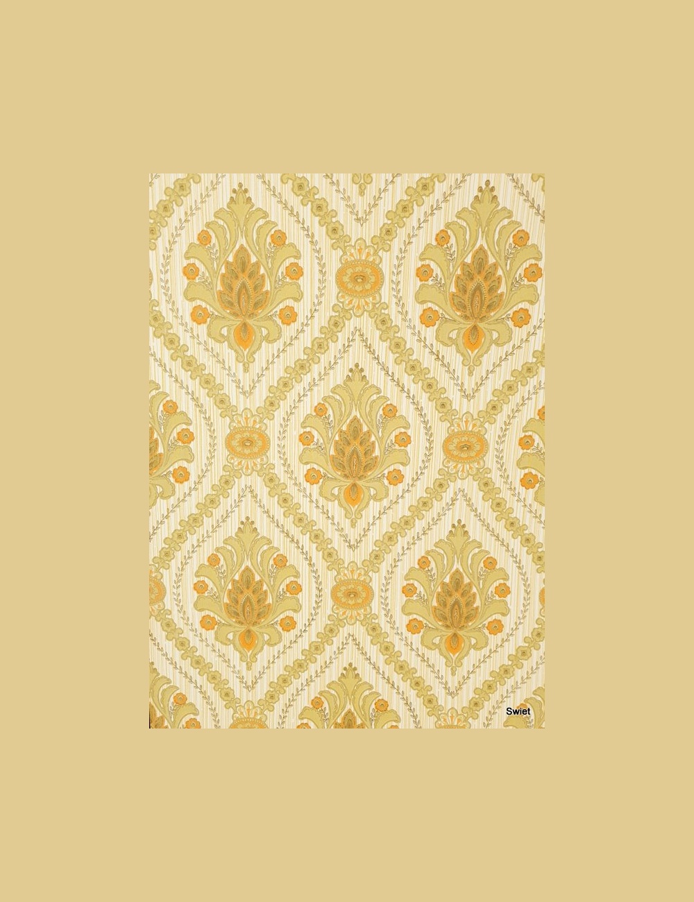 Vintage barok behang