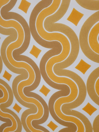 Seventies boogjes behang