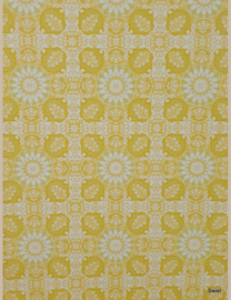Vintage bloemen  behang