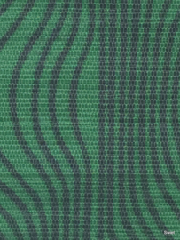 Groen vintage vezelbehang