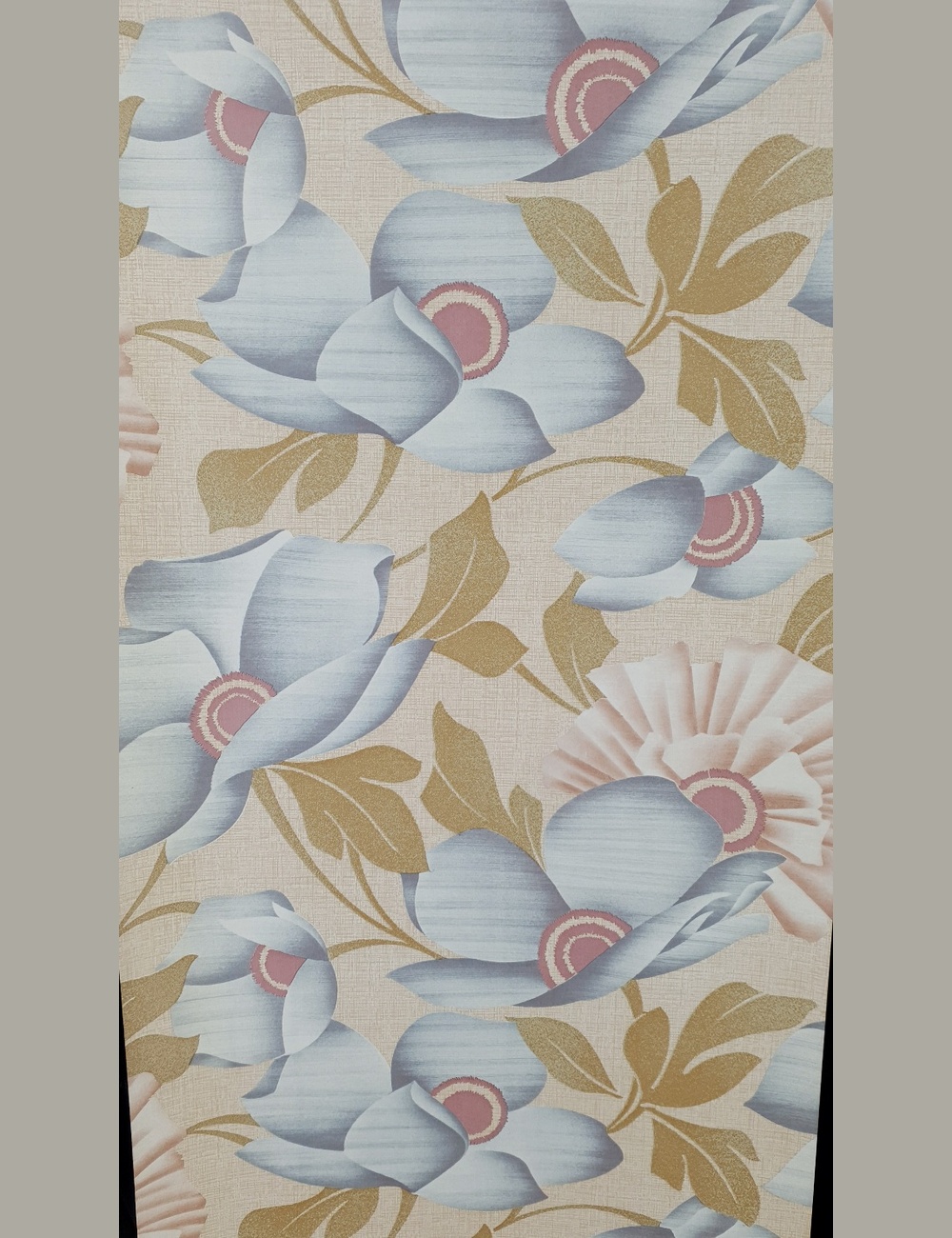 Super bloemen behang