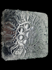 Vintage glazen plafonniere