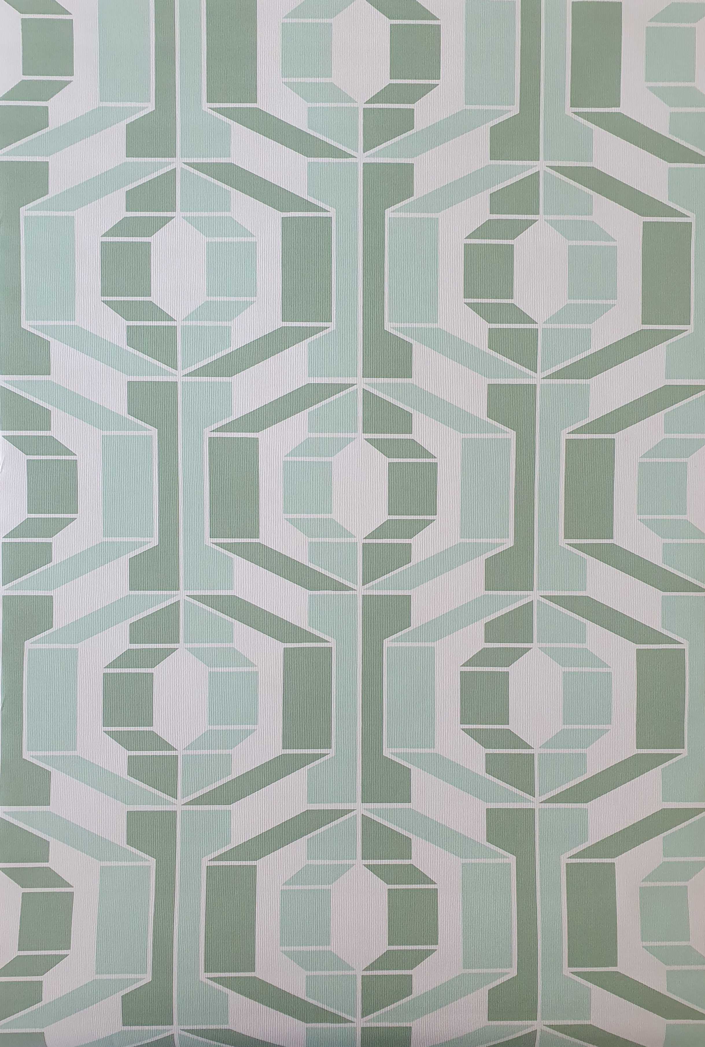 Geometrisch vintage behang