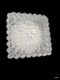 Vintage glazen plafondlamp