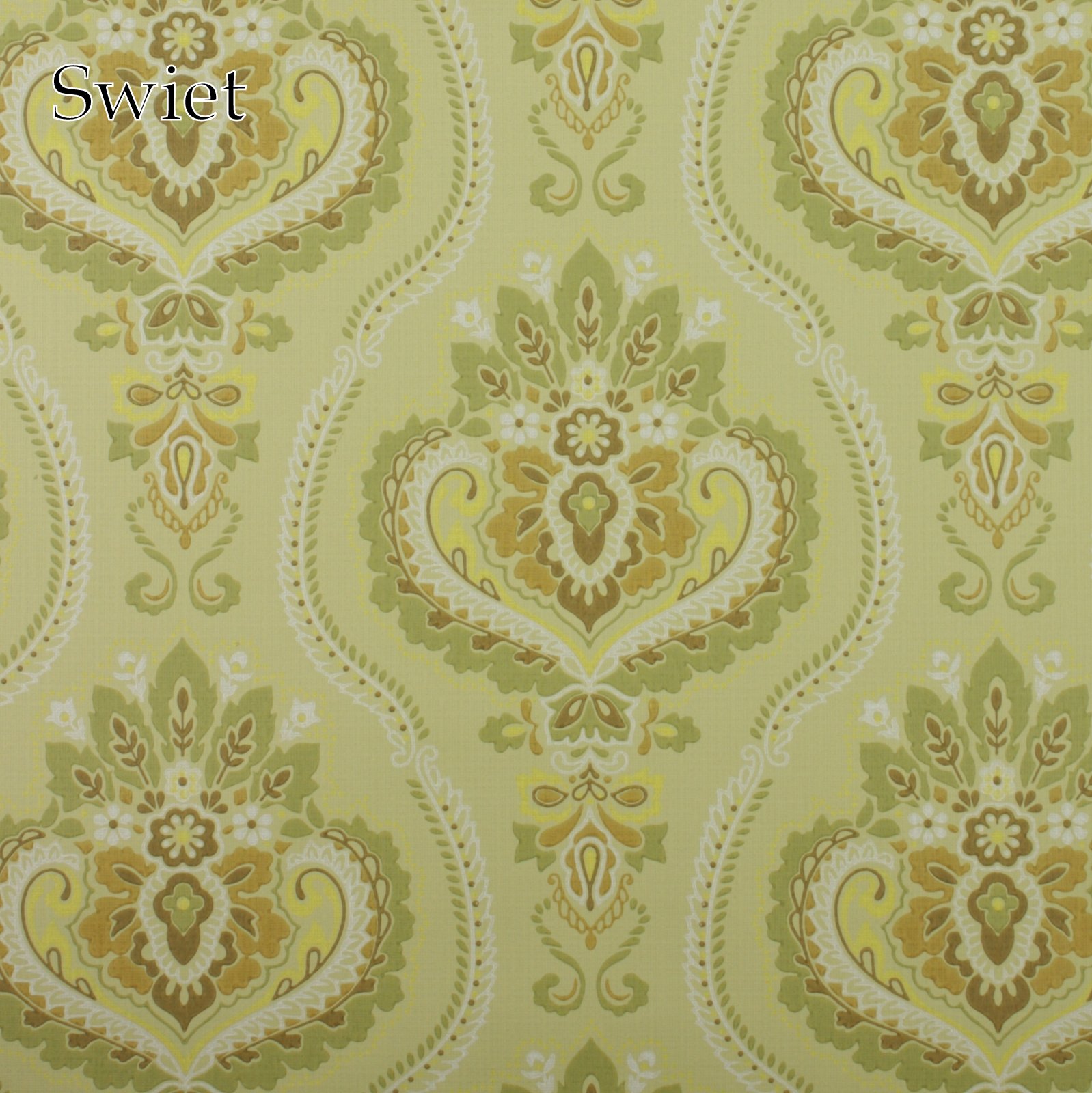 Pastel kasteel behang