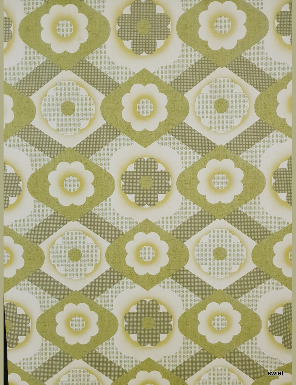 Groovy retro behang