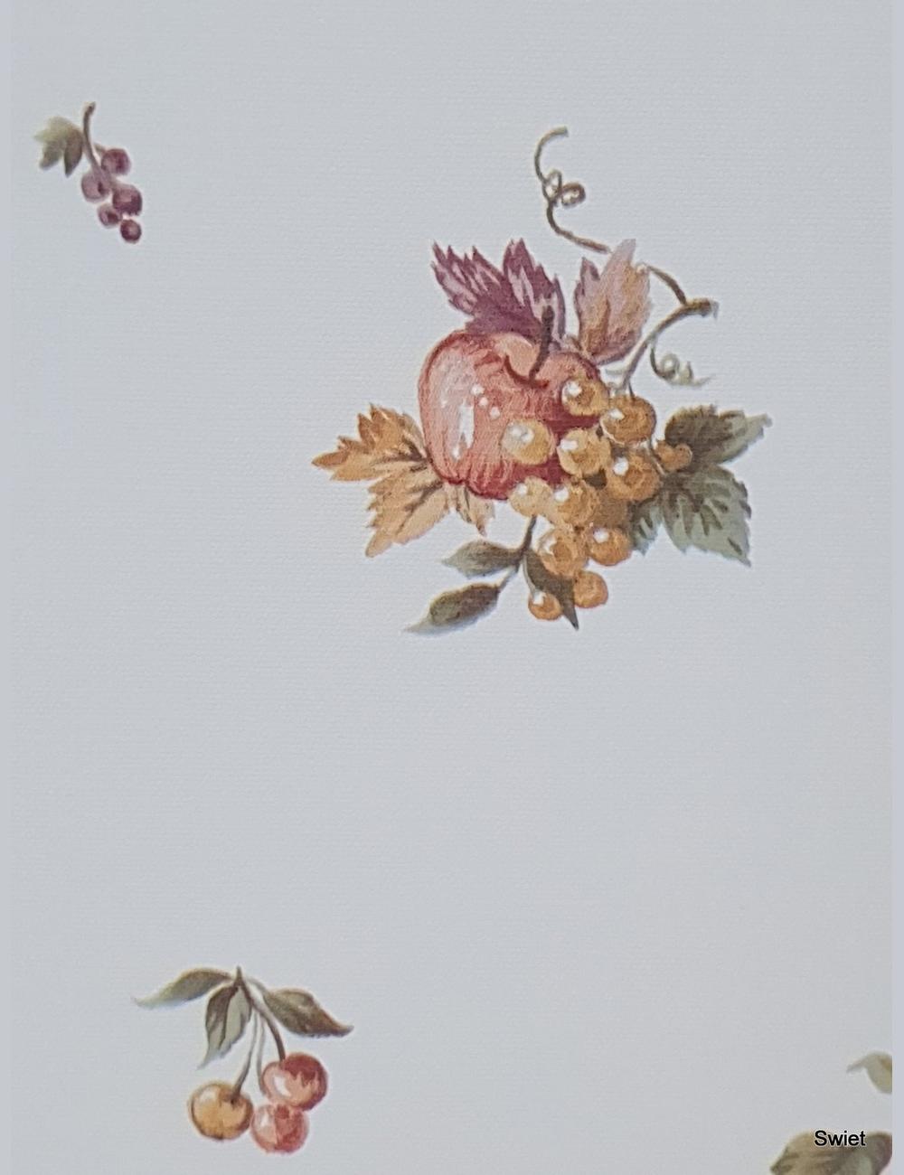 Fruitmotief keukenbehang