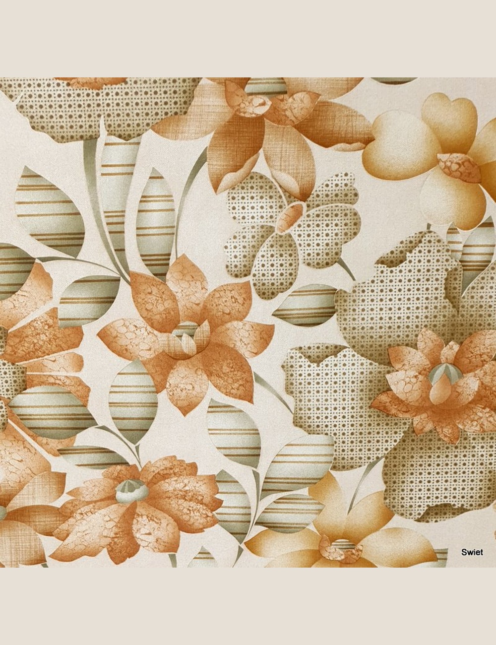seventies vintage wallpaper