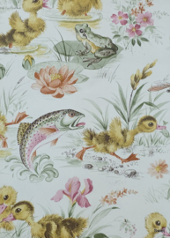 Vintage kinderbehang